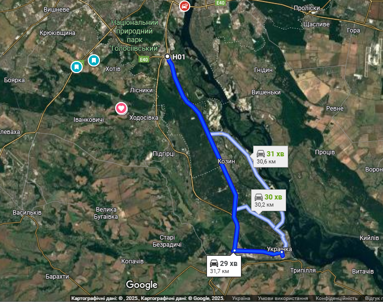 Продаж ділянки з виробничо складськими приміщеннями. Українка, 20км КП фото 1 Продаж ділянки з виробничо складськими приміщеннями. Українка, 20км КП фото 1